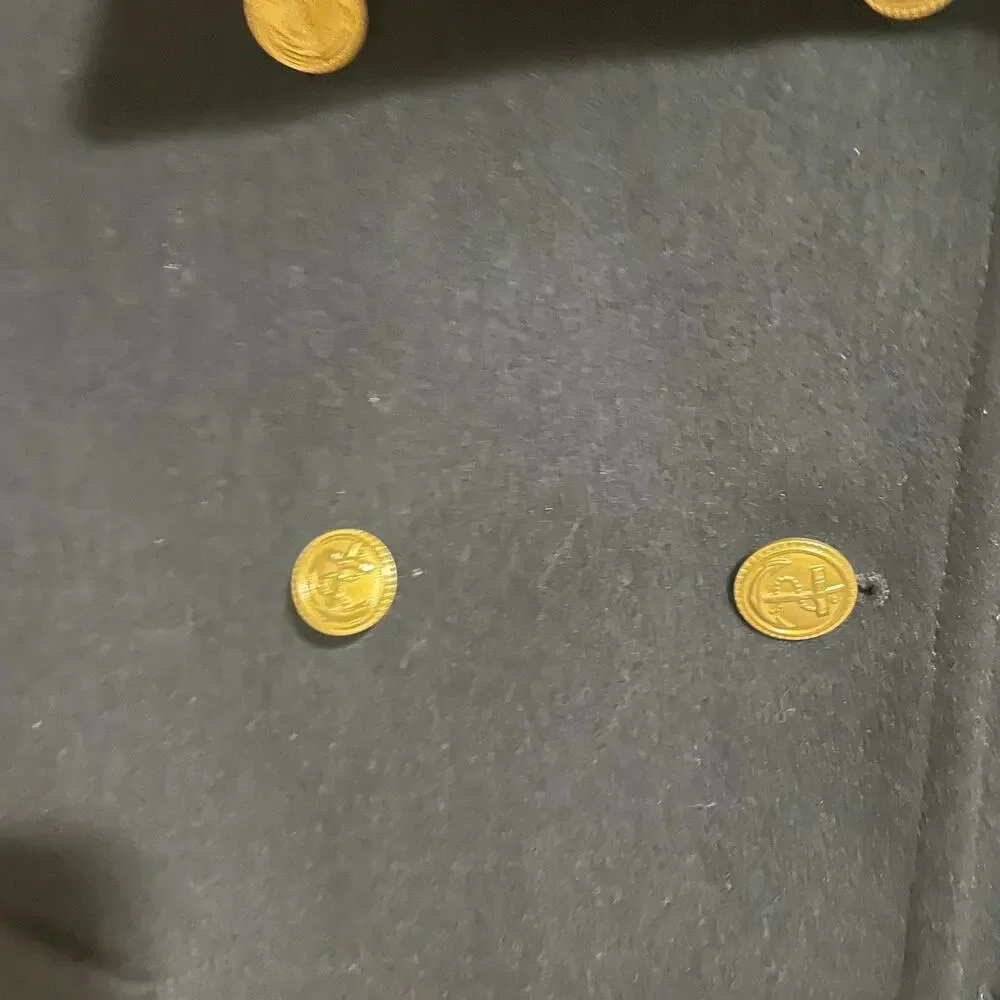 Ralph Lauren wool peacoat with gold buttons - Picture 4 of 9